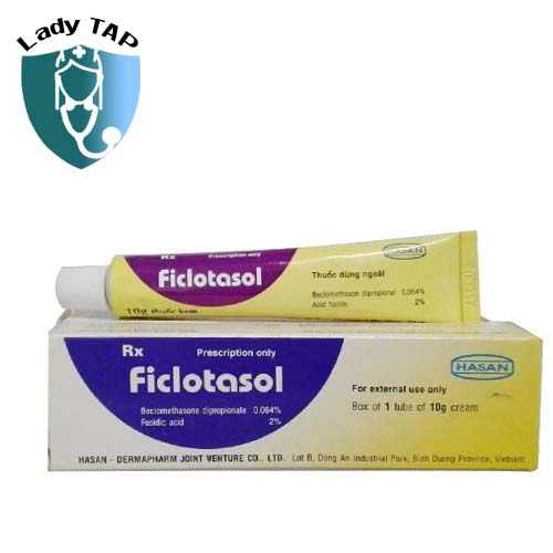 Ficlotasol Cream 10g Hasan - Điều trị bệnh lý viêm da