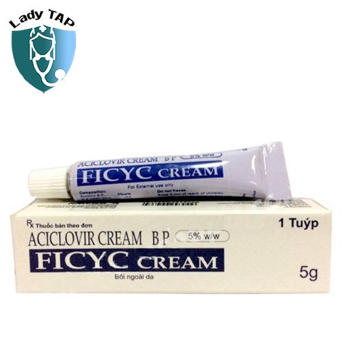 Ficyc Cream Brawn Laboratories - Điều trị các trường hợp người bệnh mắc bệnh Zona