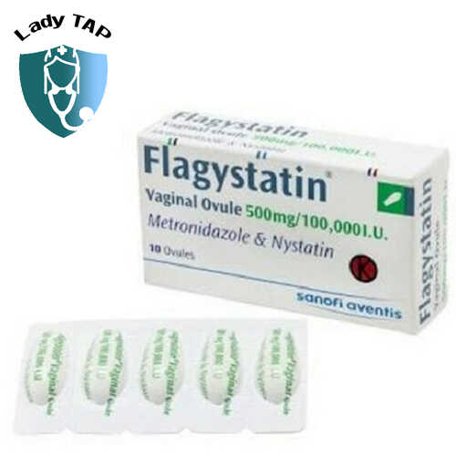 Flagystatin - Viên đặt điều trị viêm nhiễm phụ khoa hiệu quả