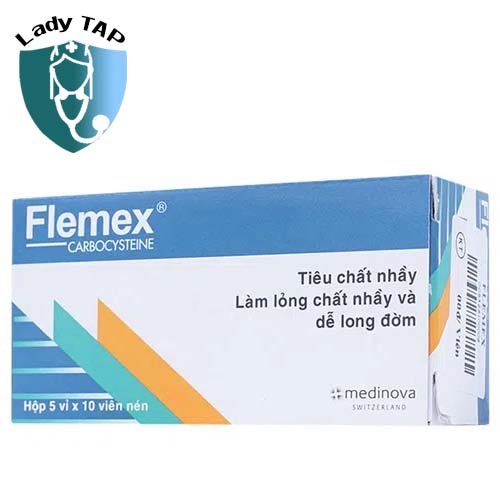 Flemex 375mg (viên) Olic - Điều trị viêm phế quản cấp và mạn tính