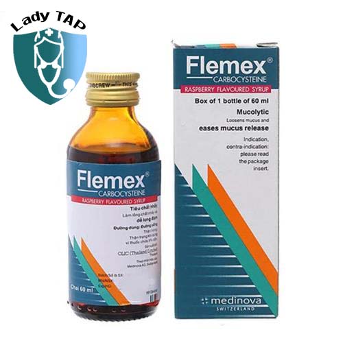 Flemex Syrup 60ml Olic - Ðiều trị hỗ trợ trong viêm tai, viêm xoang