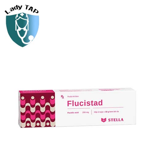 Flucistad Cream 10g Stellapharm - Điều trị nhiễm trùng da thứ phát