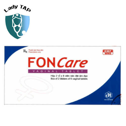 Foncare - Thuốc đặt điều trị nhiễm nấm Candida hiệu quả
