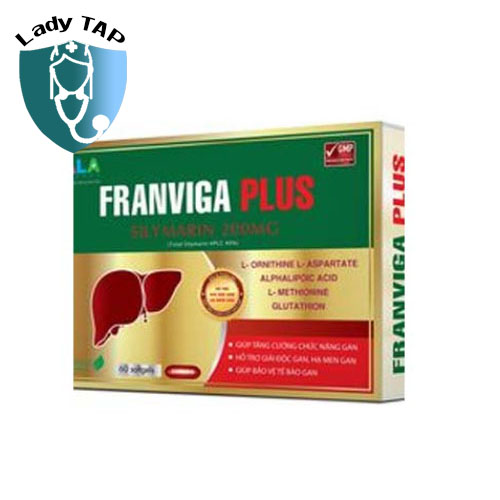 Franviga Plus TPP France - Giúp bảo vệ gan, tăng cường chức năng gan