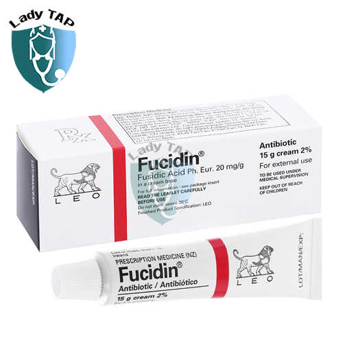 Fucidin Cream 15ml Leo - Điều trị nhiễm khuẩn tại chỗ