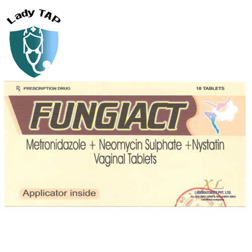 Fungiact - Thuốc đặt điều trị viêm nhiễm phụ khoa hiệu quả của Ấn Độ