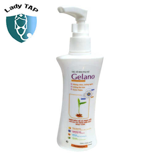 Gel vệ sinh phụ nữ Gelano 100ml - Vệ sinh nhẹ nhàng vùng kín