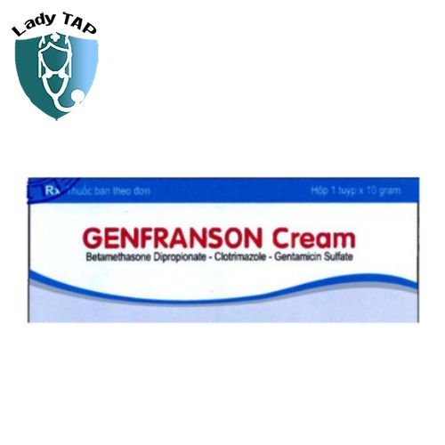Genfranson cream Korea Arlico Pharm - Thuốc bôi da trị bệnh da liễu