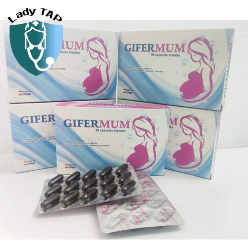 Gifermum NutriSpain - Bổ sung vitamin và khoáng chất cho bà bầu