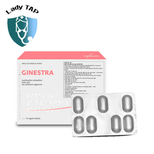 Ginestra - Viên đặt phụ khoa hỗ trợ chống viêm âm đạo của Áo