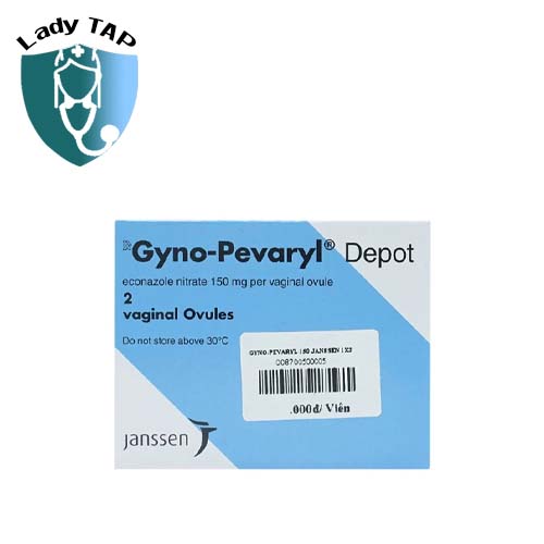 Gyno-Pevaryl Depot 150mg Janssen - Điều trị nhiễm nấm âm hộ