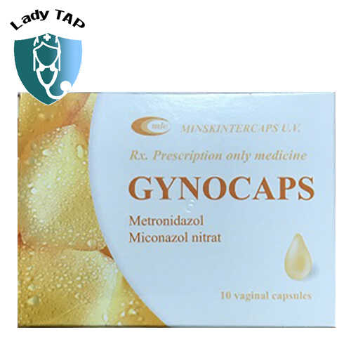 Gynocaps - Viên đặt điều trị viêm phụ khoa hiệu quả của Belarus