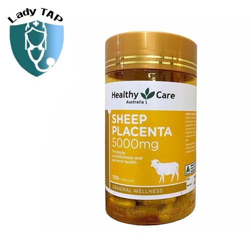 Healthy Care Sheep Placenta 5000mg - Hỗ trợ chống lão hóa
