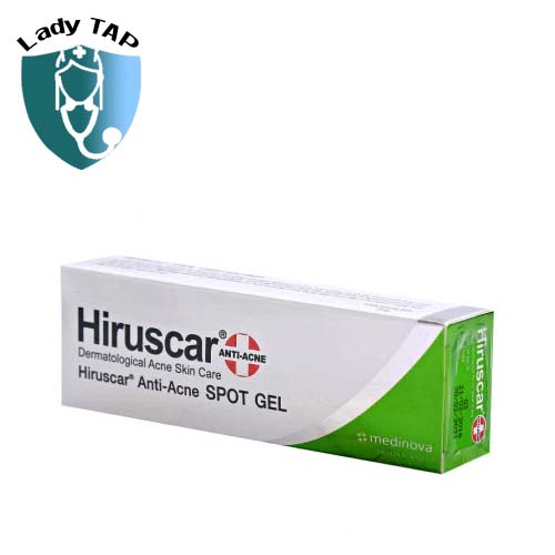 Hiruscar Anti-Acne Spos Gel 10g Milott - Giúp ngăn ngừa mụn