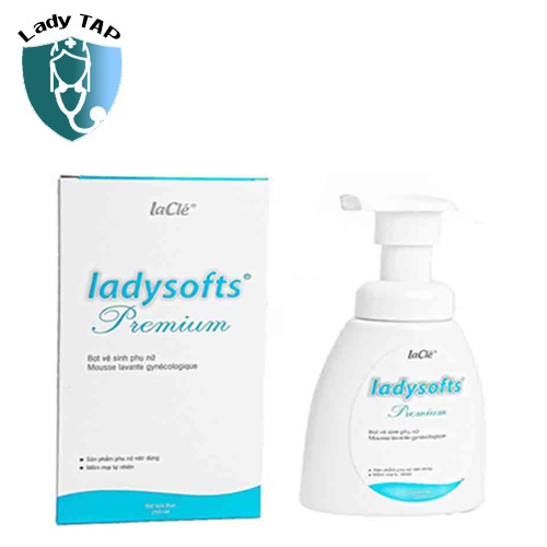 Bọt vệ sinh phụ nữ Ladysoft Premium 100ml Ellie - Kháng khuẩn và giữ ẩm da vùng kín