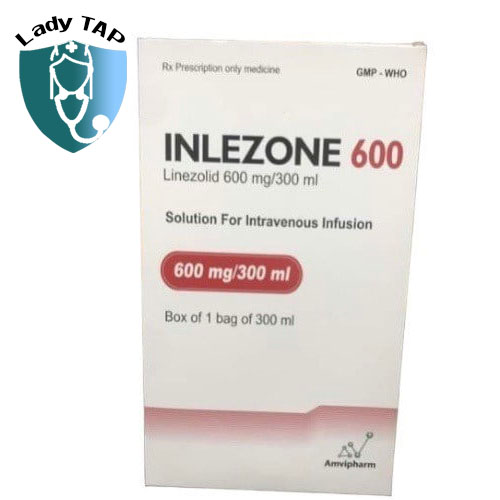 Inlezone 600 Amvipharm - Thuốc điều nhiễm khuẩn da và hô hấp