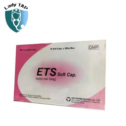 ETS 10mg Pharmaceutical - Giúp điều trị các dạng mụn trứng cá nặng