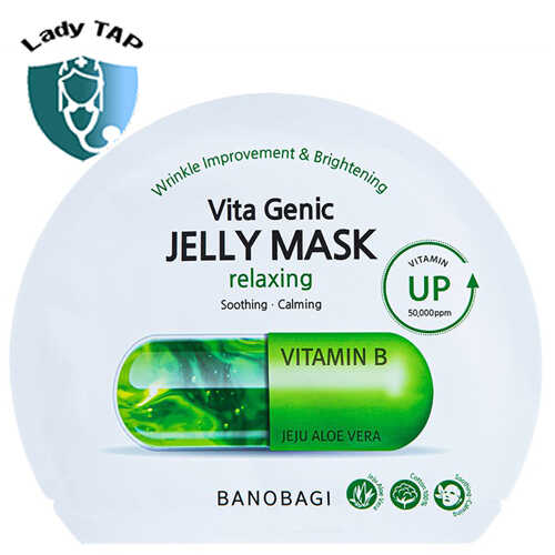 Mặt nạ dưỡng ẩm, thư giãn da mặt Jelly Mask Relaxing - Vitamin B