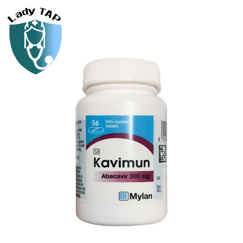 Kavimun 300mg Mylan - Thuốc dự phòng và điều trị bệnh HIV/AIDS