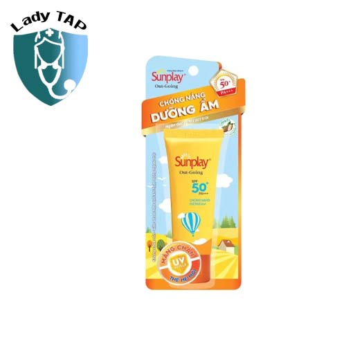 Kem chống nắng dưỡng ẩm Sunplay Out-Going Spf 50/Pa+++ 30g Rohto