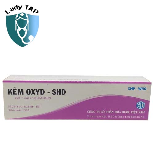 Kẽm Oxyd-SHD 10g Hoa Duoc - Điều trị da khô, các bệnh da