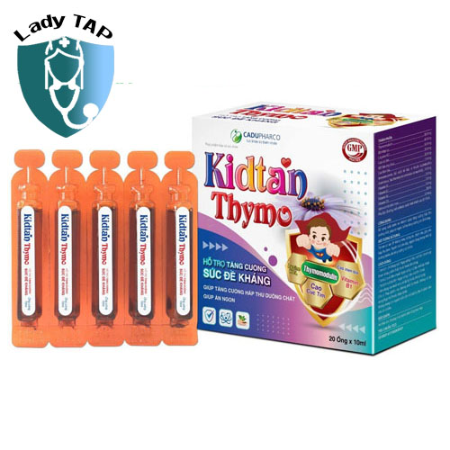 Kidtan Thymo Foxs USA - Hỗ trợ ăn ngủ ngon, tăng sức đề kháng