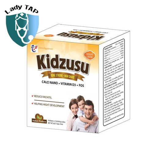 Kidzusu Syntech - Hỗ trợ bổ sung canxi và vitamin D3