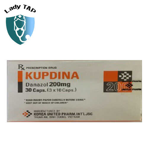 Kupdina 200mg - Thuốc điều trị lạc nội mạc tử cung hiệu quả