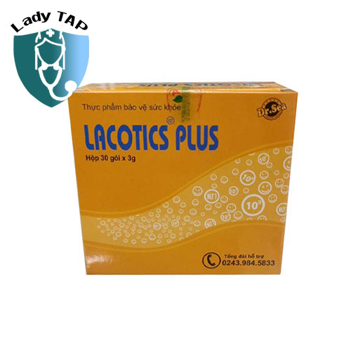 Lacotics Plus Tradiphar - Hỗ trợ điều trị rối loạn tiêu hóa