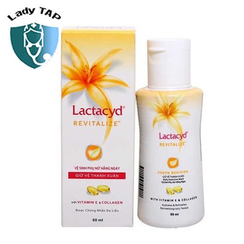 Dung dịch vệ sinh phụ nữ Lactacyd Revitalize 60ml