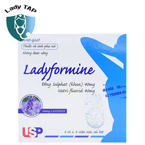 Ladyformine - Viên nén sủi vệ sinh phụ nữ