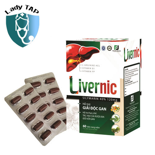 Livernic Phương Đông - Hỗ trợ tăng cường chức năng gan giải độc gan