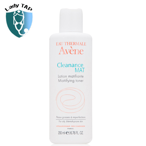 Nước hoa hồng Avene Cleanance MAT Toner 200ml - Làm mịn màng khô thoáng làn da của bạn