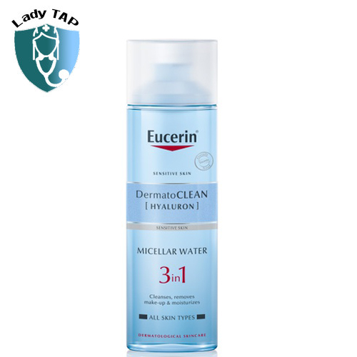 Nước tẩy trang Eucerin Dermato Clean 3in1 (200ml) - Giúp tẩy trang, rửa mặt
