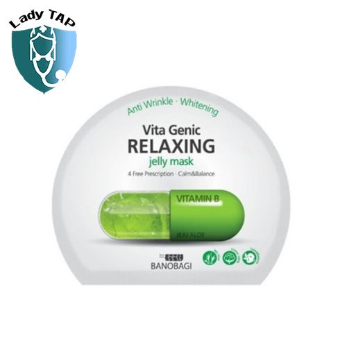 Mặt Nạ Banobagi Vita Genic Jelly Mask Relaxing - Vitamin B - Thư giãn, phục hồi và trẻ hóa da