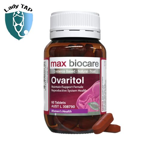 Max Biocare Ovaritol - Hỗ trợ sức khỏe hệ thống sinh sản dành cho nữ giới