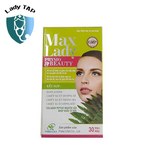 Max Lady Physio & Beauty - Giúp cân bằng nội tiết tố nữ hiệu quả