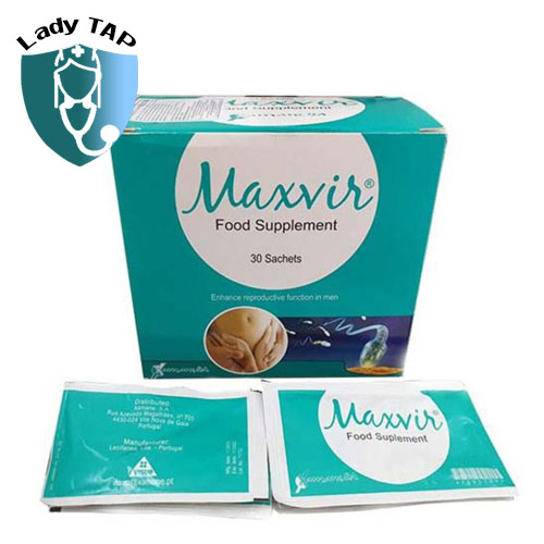 Maxvir Lecifarma - Hỗ trợ tăng cường sức khỏe tinh trùng