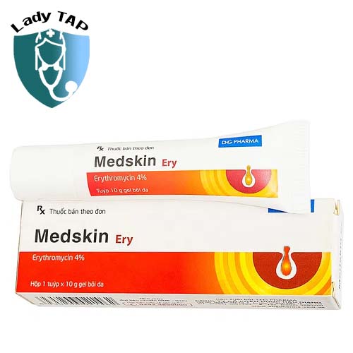 Medskin Ery 10g DHG Pharma - Điều trị tại chỗ mụn trứng cá