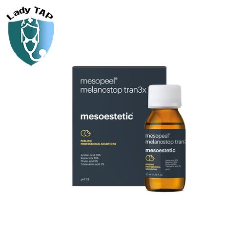 Mesoestetic Mesopeel Melanostop Tran3x - Điều trị rối loạn sắc tố, ức chế sự phát triển của tình trạng tăng sắc tố và lão hóa da