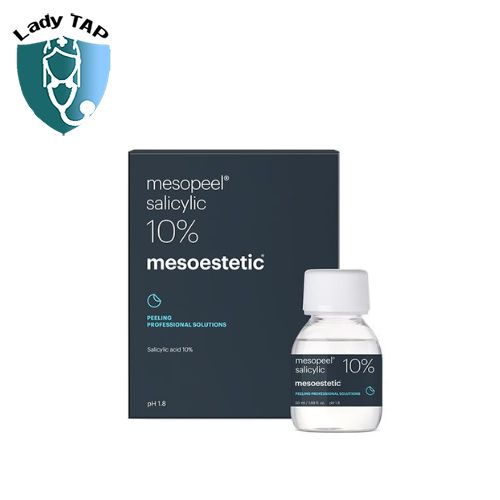 Mesoestetic Mesopeel salicylic 10% - Loại sạch mọi bụi bẩn, bã nhờn, tế bào chết tồn động để làm sạch da