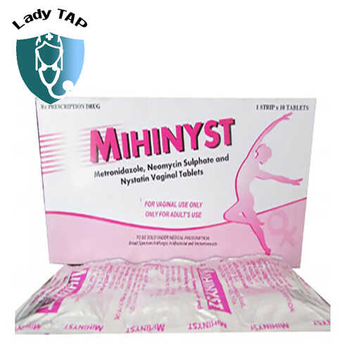 Mihinyst - Thuốc đặt điều trị viêm phụ khoa hiệu quả