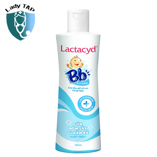 Lactacyd BB 250ml - Rửa sạch và bảo vệ da của bé khỏi rôm sảy