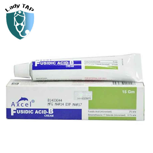 Axcel Fusidic Acid-B Cream 15g Kotra Pharma - Dùng trong nhiễm trùng ngoài da hiệu quả