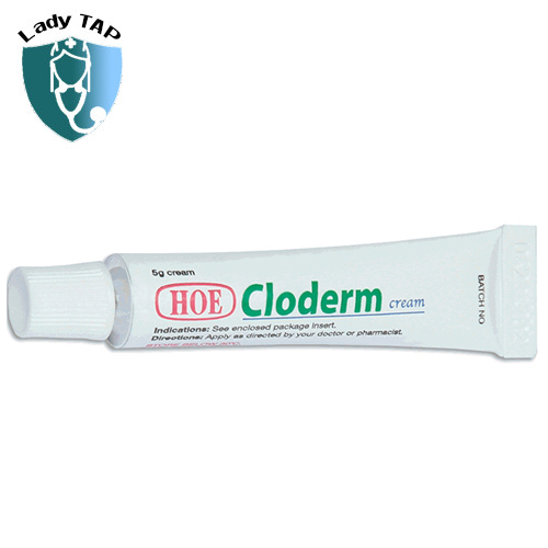 Cloderm Cream 5g HOE Pharmaceuticals - Điều trị viêm da, vẩy nến, chàm hiệu quả
