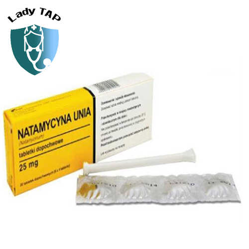 Natamycyna Unia - Thuốc đặt điều trị viêm âm đạo hiệu quả