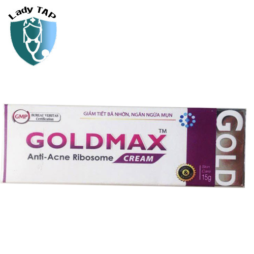Goldmax Cream 15g OEM - Ngăn ngừa mụn, giảm vết thâm, giúp da trắng sáng