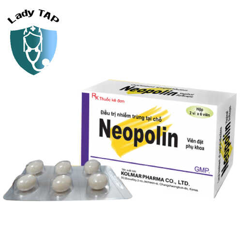 Neopolin - Thuốc đặt điều trị viêm phụ khoa hiệu quả của Hàn Quốc
