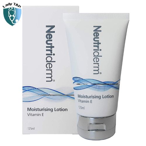 Neutriderm Moisturising Lotion Vitamin E 125ml - kem dưỡng ẩm ngăn ngừa lão hóa