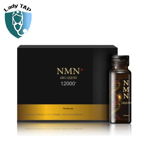 NMN + Arg Liquid 12000 Collagen Daido Pharmaceutical - Nước uống Collagen giúp bảo vệ sức khỏe và ngăn ngừa lão hóa da